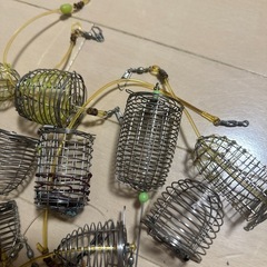 釣り　ステンレスカゴの画像