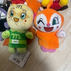 あんぱんまんシリーズ ぬいぐるみ 単品可能の画像