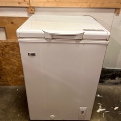  ハイアール １ドア直冷式チェスト冷凍庫 ＪＦ－ＮＣ１０３Ｆの画像