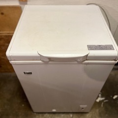  ハイアール １ドア直冷式チェスト冷凍庫 ＪＦ－ＮＣ１０３Ｆの画像