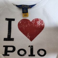 【お取引中1】ラルフローレン 裏起毛 ワンピース  染みあり サイズ:4 の画像