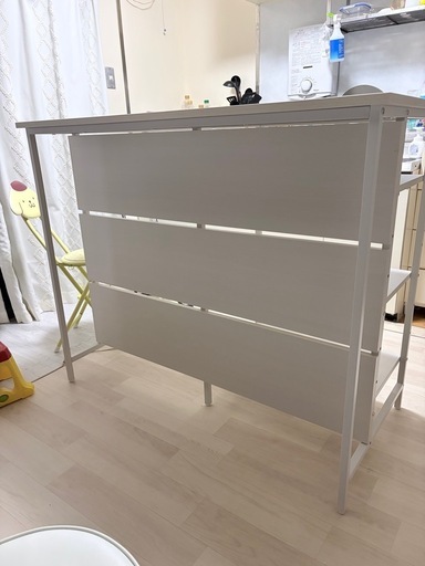美品☆カウンターテーブル収納付き