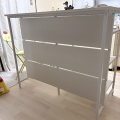 美品☆カウンターテーブル収納付き
の画像