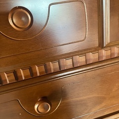 高級　整理ダンス　ブラウンの画像