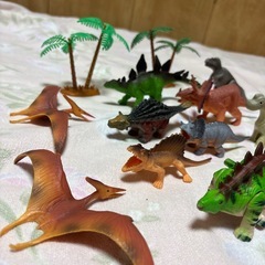 恐竜🦕フィギュアたくさんの画像