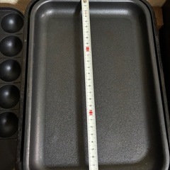 山善 ホットプレート たこ焼きプレート付きの画像