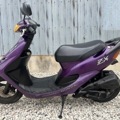 HONDA DIO ZX初期型　実働　紫　バッテリー新品　奈良　AF35の画像