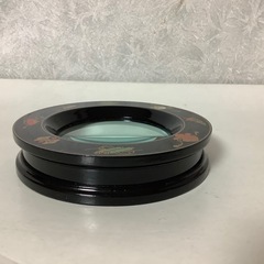 漆芸ルーペ 宝づくし　ルーペ　虫眼鏡　ペーパーウエイト　漆塗り　円形ルーペの画像