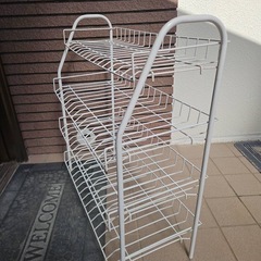 基地内購入 シューズラック 靴箱の画像