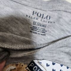 【お取引中1】ラルフローレン ポロベア サイズ:5 ロンティーの画像