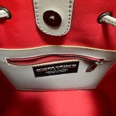 【美品】andrea cardone 巾着型ショルダーバッグの画像