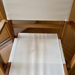 ニトリ 木製折り畳みチェアの画像