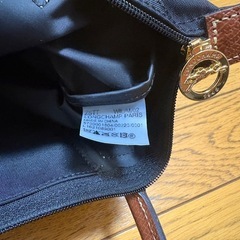 【美品】LONGCHAMP ハンドバッグ 黒の画像