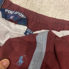 poloラルフローレン🔴パンツXLサイズの画像