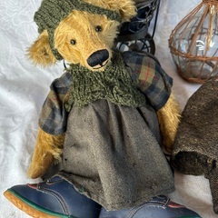 ドイツ ヴィンテージ テディベアの画像