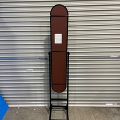 姿見 鏡 全身鏡 ブラックの画像