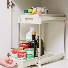 シンク下引き出し収納2段の画像