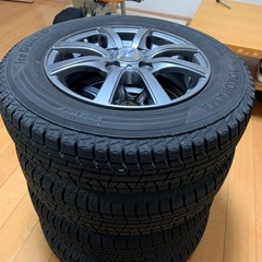 中古4本タイヤホイールセット145/80R13の画像