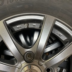 中古4本タイヤホイールセット145/80R13の画像