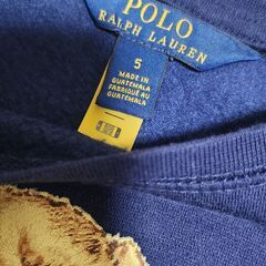 ラルフローレン 裏起毛 ポロベア スウェット サイズ:5の画像