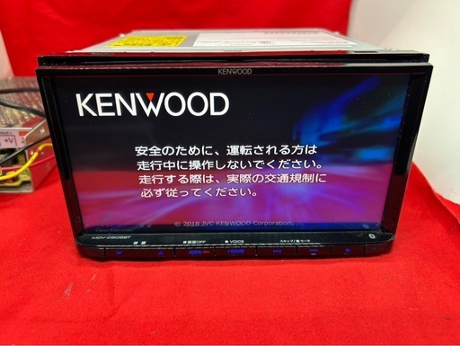 ⭐︎美品⭐︎KENWOOD 2025春地図　MDV-D505BT 新品バックカメラ付