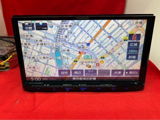 ⭐︎美品⭐︎KENWOOD 2025春地図　MDV-D505BT 新品バックカメラ付