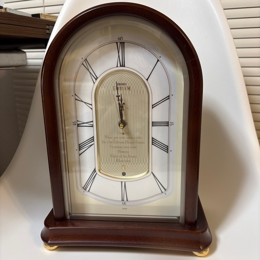 SEIKO エンブレム　おき置き時計