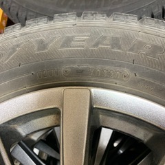 中古のタイヤホイールセット４本165/70R14の画像