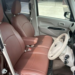 総額12.0万円★ナビTV★Bカメラ★シートカバー★平成26年式日産デイズルークス S(B21A)16.2万キロ 車検令和7年12月ブラウンの画像