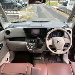 総額12.0万円★ナビTV★Bカメラ★シートカバー★平成26年式日産デイズルークス S(B21A)16.2万キロ 車検令和7年12月ブラウンの画像