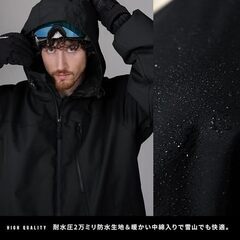 未使用　[ＢＬＡＣＫ　ＳＮＯＷ] スノボウェア メンズ ジャケット 単品の画像