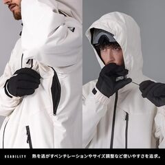 未使用　[ＢＬＡＣＫ　ＳＮＯＷ] スノボウェア メンズ ジャケット 単品の画像