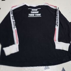 【お取置き中2】エックスガール ブラックロンティー サイズ:110の画像