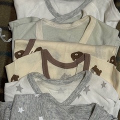 まとめ売り ベビー肌着20点 短肌着 長肌着 コンビ肌着 スワドルS 手袋の画像