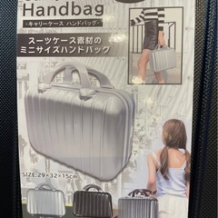 キャリーケースハンドバッグの画像