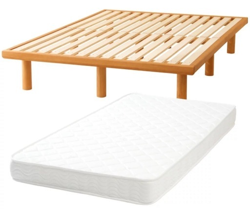 ダブルベット フレーム マットレス 除湿マット 布団カバー セット