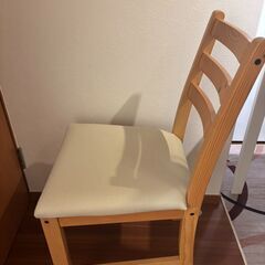 【IKEA】LERHAMN/レールハムン チェア 4点セットの画像