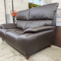 【愛品館 江戸川店 】2P合皮ソファ SHEER REICO JAPAN（レイコージャパン）の画像