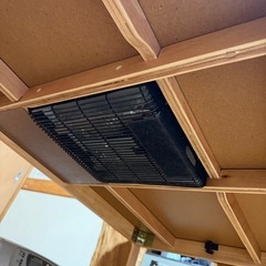 ダイニングテーブル こたつつき付きの画像