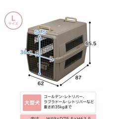 犬用クレートの画像