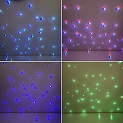 ②ADJ QUAD PHASE LEDエフェクト照明 American DJ イベント エフェクト 照明 ライト ステージの画像