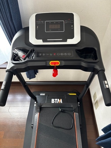 【 美品】BTM 折りたたみ式トレッドミル