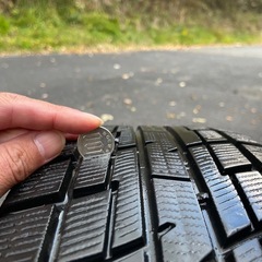 15インチ スタッドレスタイヤ（ホイール付き）の画像