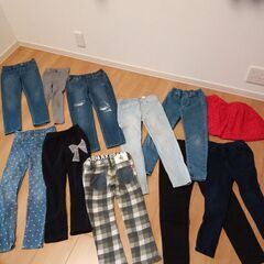 ズボン10本入り ZARA GAP　子供服まとめ売り 120cmの画像