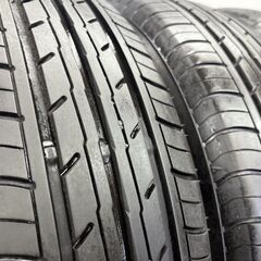 【走行短め】YOKOHAMA BluEarth-Es ES32 175/70R14 14インチ 夏タイヤ 4本 22年製 ヤリス フィット シエンタ ポルテ等　(STO054) の画像
