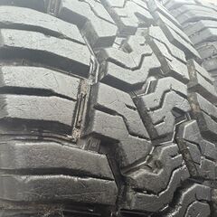 YOKOHAMA GEOLANDAR X-AT LT265/65R17 120/117Q 10PR 17インチ 夏タイヤ 4本 24年製 バリ溝 ランクルプラド パジェロ等　(STE045)の画像