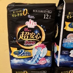 生理用ナプキン★朝まで超安心360 羽つき 12枚入りｘ9   　の画像