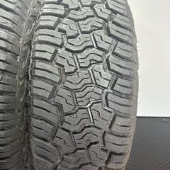 YOKOHAMA GEOLANDAR X-AT LT265/65R17 120/117Q 10PR 17インチ 夏タイヤ 4本 25年製 バリ溝 ランクルプラド ハイラックス等　(STT050)の画像