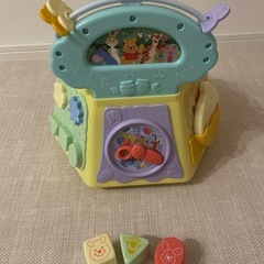 タカラトミー ディズニー ベビー 知育玩具　プーさん　イタズラボックス　知育玩具の画像