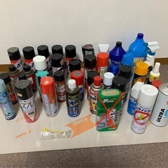 【無料】メンテナンス用油脂類一式（主にスプレー剤）の画像